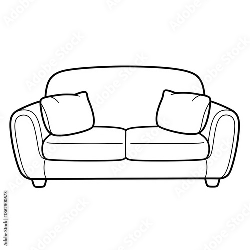 Sofa Line art