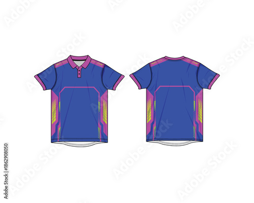 Adobe IllusProfessional racing jersey mockup featuring bold color contrast and clean layout. Perfect for motorsport teams and branding concepts.trator Artwork