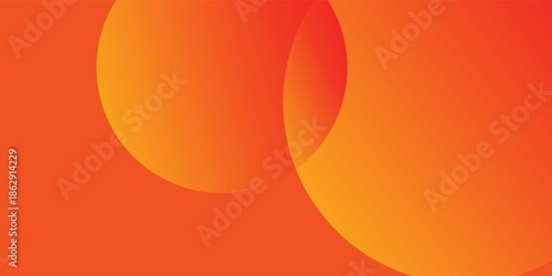 Abstract orange background with circles eps10