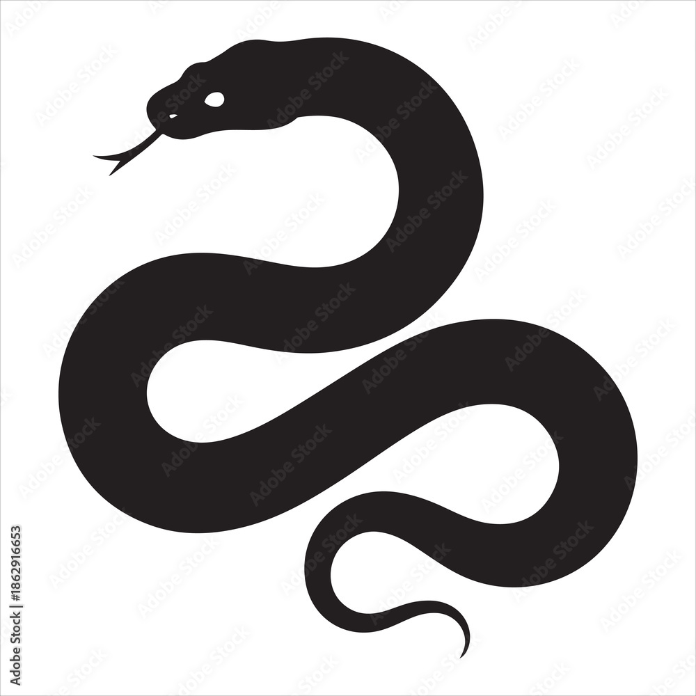 Fototapeta premium Snake Vector 