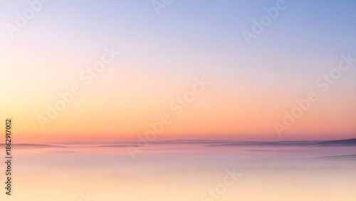 Skyline sunrise gradient