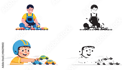 Man recording music in studio with microphone