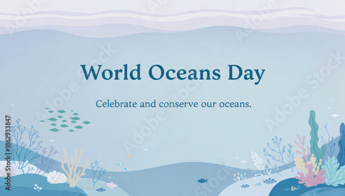 World Oceans Day Design
