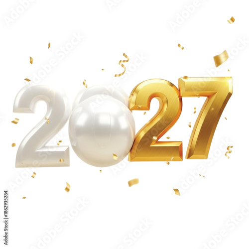2027, celebration, champagne, christmas, confetti, 