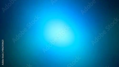 A bright blue light emanates from a central point, radiating outward in a gradient effect, creating a sense of depth and dimension in a digital illustration.