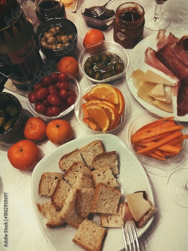 Food Buffet Brunch Catering Dining Eating Party Sharing Concept