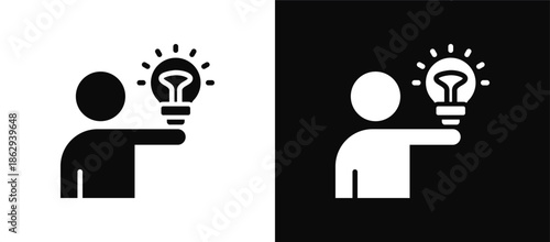 Pioneer icon set black and white