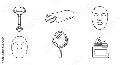 set of kitchen utensils
