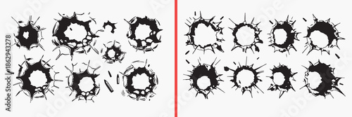 grunge circle illustration vector, abstract splash shapes, paint burst artwork, rough ink circles, artistic splatter design, grunge texture vector, abstract ring illustration, paint explosion graphic 