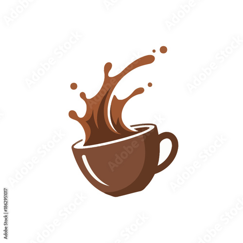 Coffee Splash Logo Icon