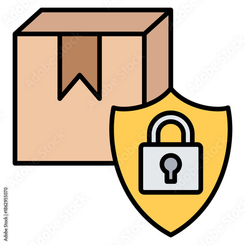 Trade Secret Outline Color Icon