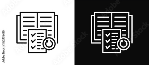 Formative icon set black and white