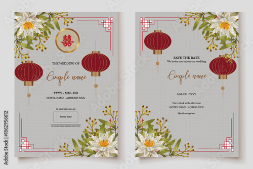 Save the date wedding invitation templates