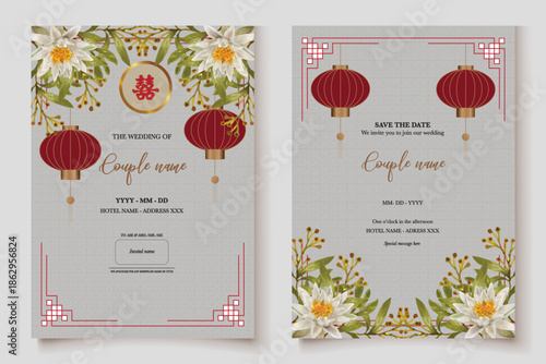 Save the date wedding invitation templates