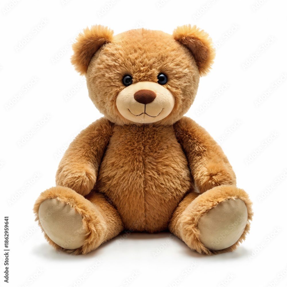 Obraz premium teddy bear isolated on white background generative ai