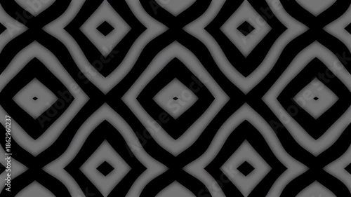 Abstract Black Geometric Pattern Background with Repeating Diamond Shapes. Suitable for Web backgrounds, wallpapers, branding, packaging, textiles, and graphic design projects.