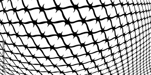 Mesh texture for fishing nets. Seamless pattern for sportswear or soccer goal, volleyball net, basketball hoop, hockey, athletics. Abstract net background for sports