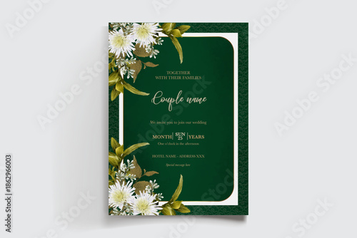 Save the date wedding invitation templates