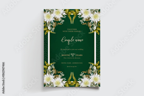 Save the date wedding invitation templates