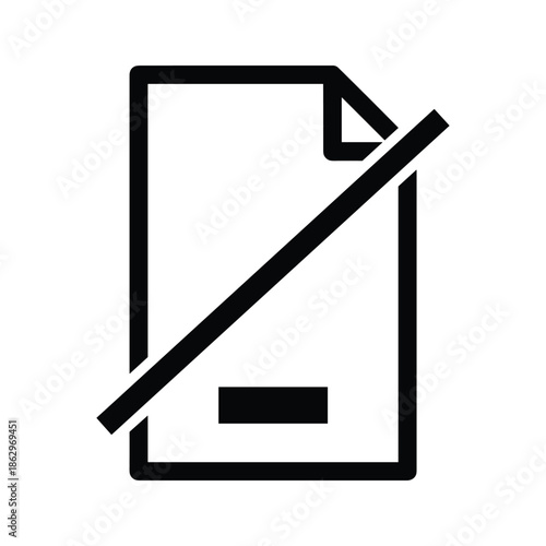 Rejected Document Icon