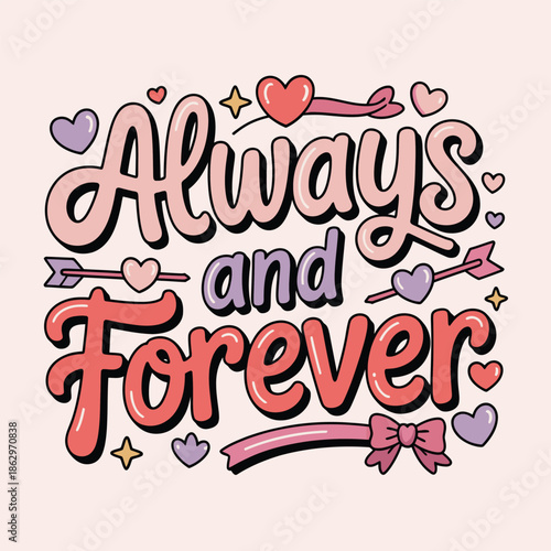 A steadfast promise of enduring devotion and companionship.