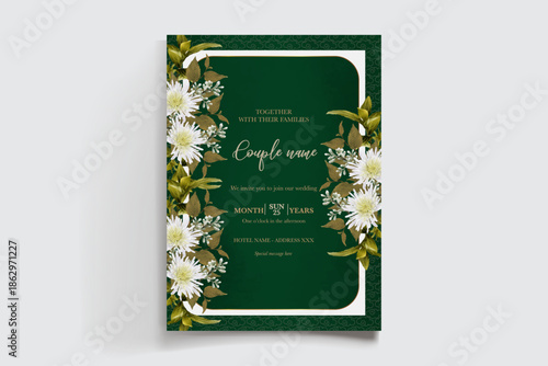 Save the date wedding invitation templates