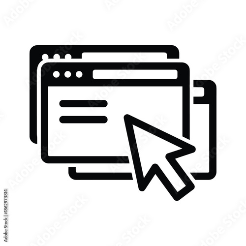 Clicking on multiple web pages with cursor