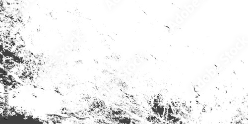 Abstract grunge concrete wall distressed texture, Black and white grunge frame. rough and dirty texture. Grey cement background. Wall texture, Isolated Black on White Background. 