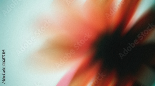 Abstract floral composition featuring blurred petals in vibrant hues, creating a sense of motion and energy, ideal for backgrounds or artistic projects with a focus on nature and beauty