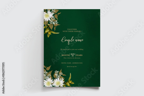 Save the date wedding invitation templates