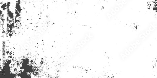 White grunge texture background with dark grey distressed cracks, Grey and white distressed textured background, grunge surface with various scratches and stains. 