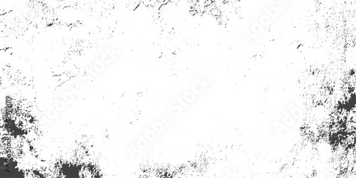 White grunge texture background with dark grey distressed cracks, Grey and white distressed textured background, grunge surface with various scratches and stains. 