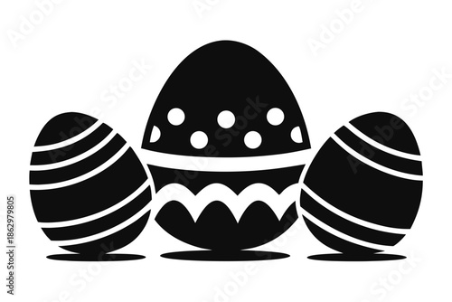 vector illustration of easter egg