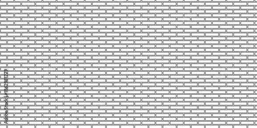 Texture brickwork block white concrete stucco isolated cement wall row urban interior limestone brick faced home and kitchen vintage wallpaper background.