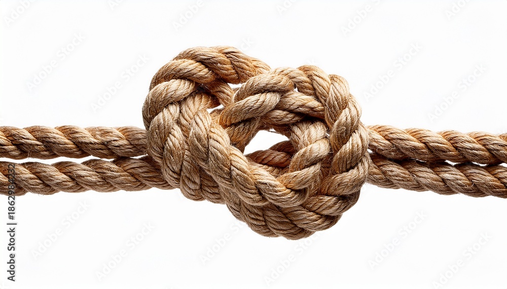 Obraz premium Isolated Rope Knot