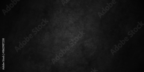 Dark black old wall paper grunge background. black blackboard and chalkboard texture. Dark black concrete wall texture element vintage grunge charcoal paint rough, distress backdrop background.