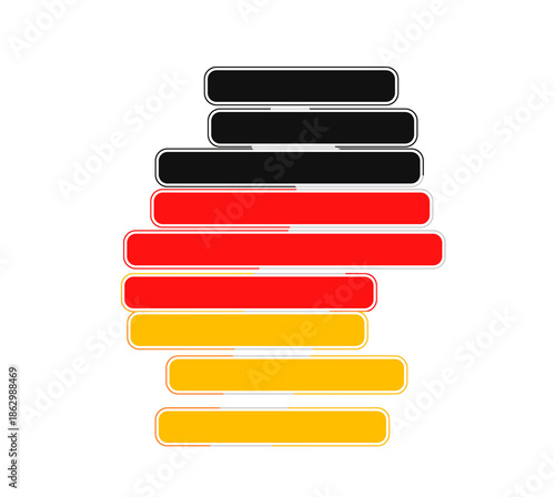 creative abstract shape of ...