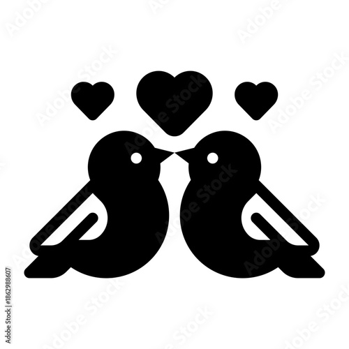 couple bird love