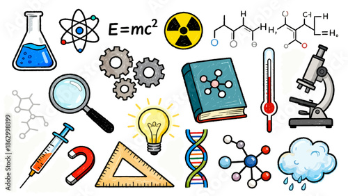Science and Technology Symbols