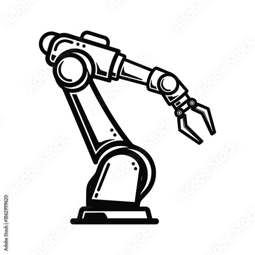 Industrial robotic arm machinery equipment