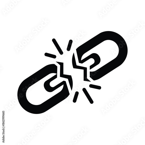 Broken Chain Link Icon