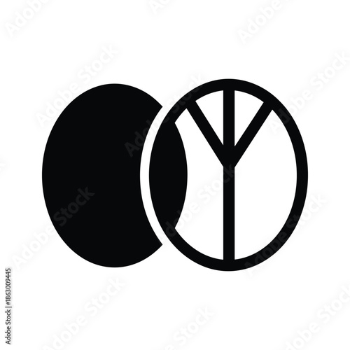 Yin Yang Symbol Black White Harmony Balance
