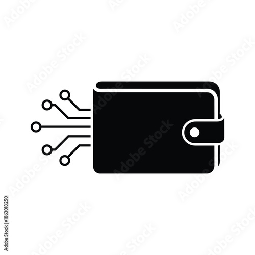 Digital wallet with circuit board