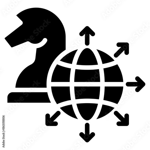 Expansion Strategy Icon