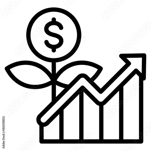 Investment Growth Icon