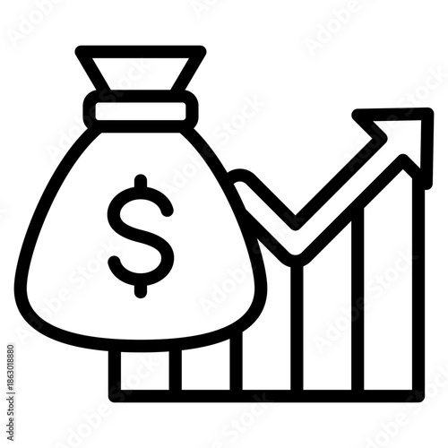 Economic Growth Icon