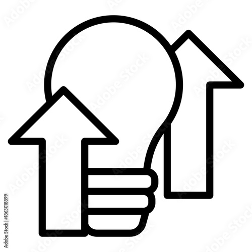 Innovation Growth Icon