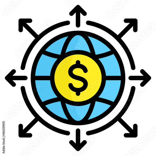 Market Expansion Icon