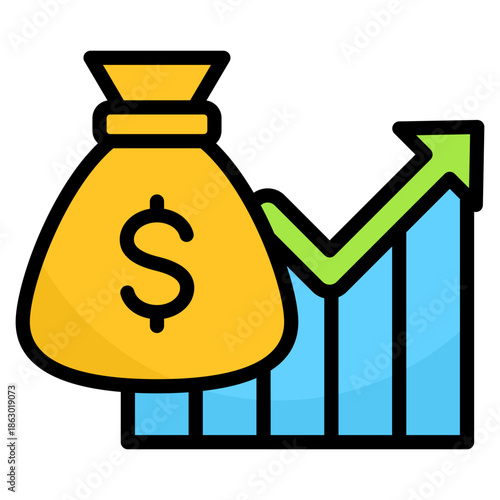 Economic Growth Icon