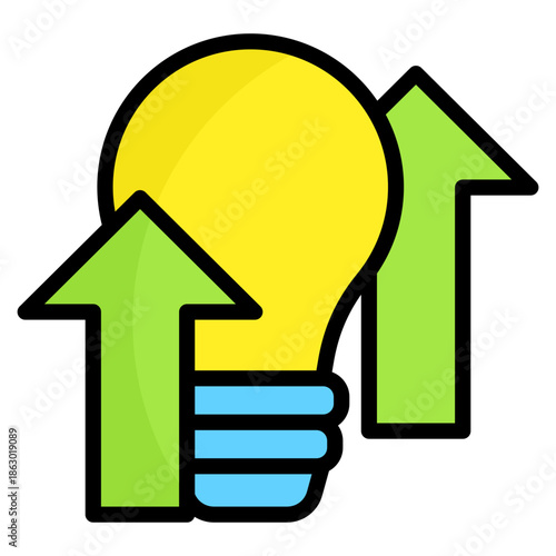 Innovation Growth Icon